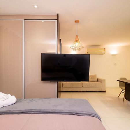 Flat No Ed Walk Bueno - Setor Bueno - Ao Lado Do Goiania Shopping - Wb2405- Andar Alto 아파트 외부 사진