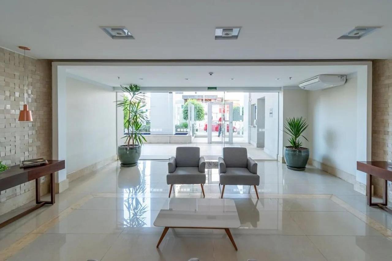 Flat No Ed Walk Bueno - Setor Bueno - Ao Lado Do Goiania Shopping - Wb2405- Andar Alto 아파트 외부 사진