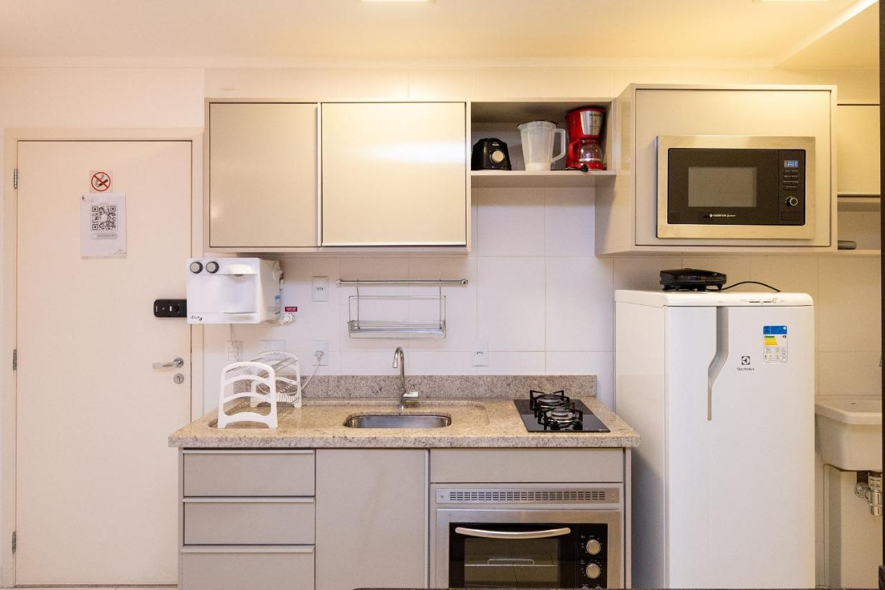 Flat No Ed Walk Bueno - Setor Bueno - Ao Lado Do Goiania Shopping - Wb2405- Andar Alto 아파트 외부 사진